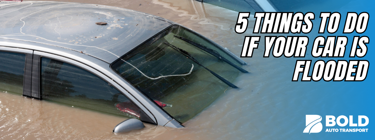 5 Things To Do if Your Car Is Flooded