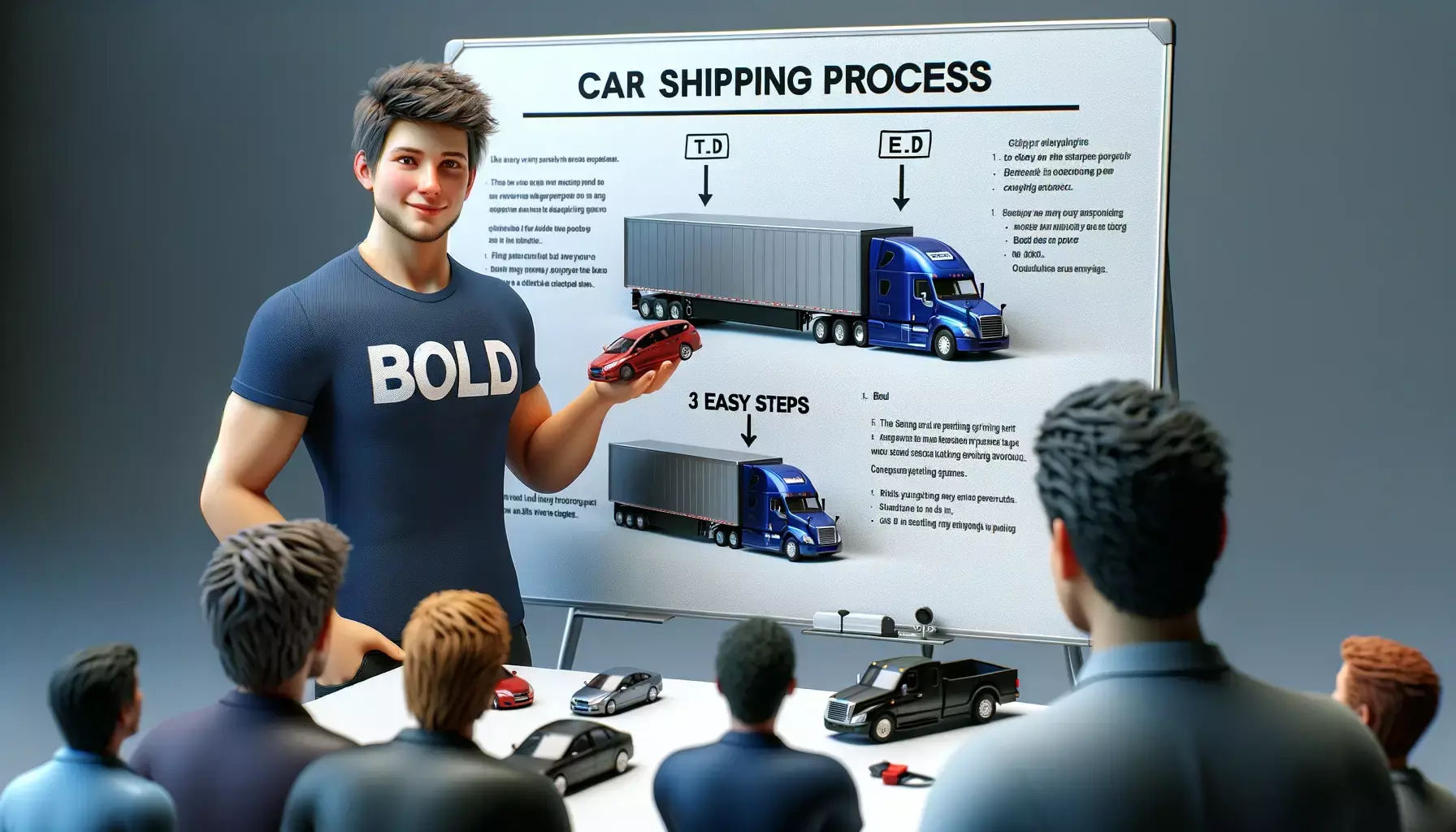 Car Shipping Process in 3 Easy Steps
