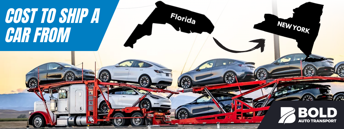 Cost to Ship a Car From Florida to New York