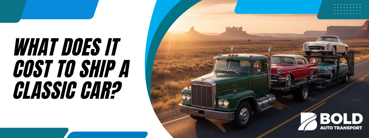 What Does it Cost to Ship a Classic Car